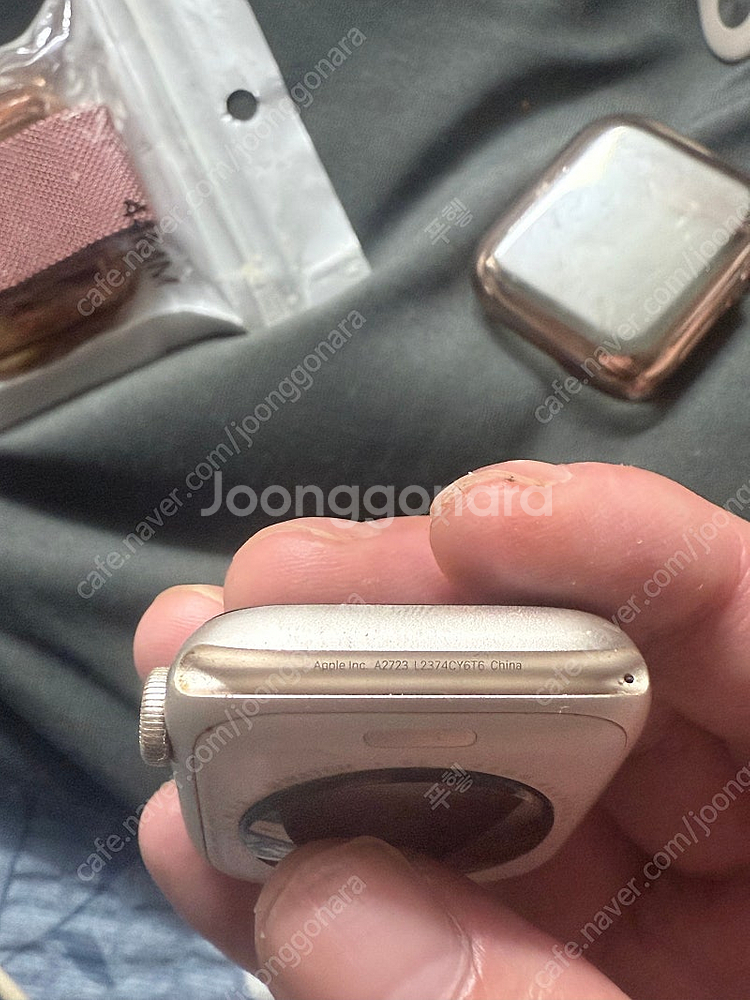 애플워치 SE2 44mm.gps 인기따봉 스타라이트--4