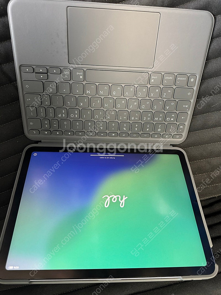 아이패드 에어 5 64gb wi-fi 로지텍 콤보터치--6
