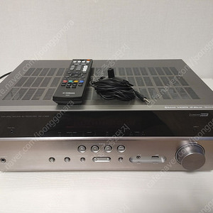 5.1 채널 av 리시버 야마하 rx-v385 티타늄실버 팝니다