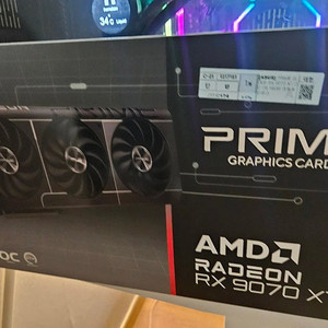 asus prime rx9070xt 판매합니다 rx 9070 xt 라데온