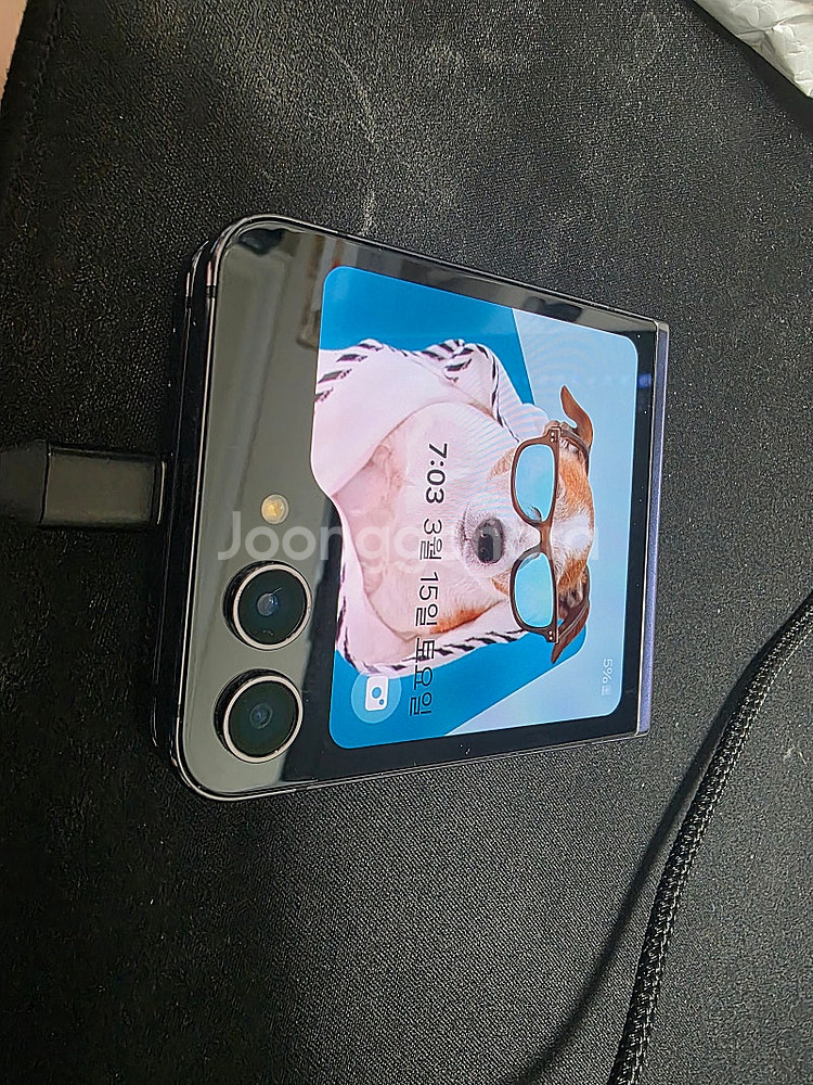 갤럭시 z플립5 256gb 팝니다. 블랙--6