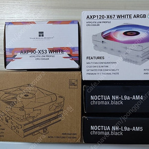 Themalright Sl-100 axp90-x53 axp120-x67 ARGB noctua nh-l9a-am4 , -am5 itx sff CPU쿨러 로우프로파일 쿨러