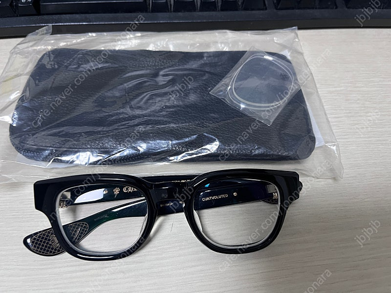 크롬하츠 컨볼루티드 블랙18k골드--1