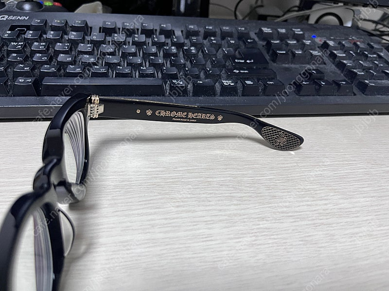 크롬하츠 컨볼루티드 블랙18k골드--5