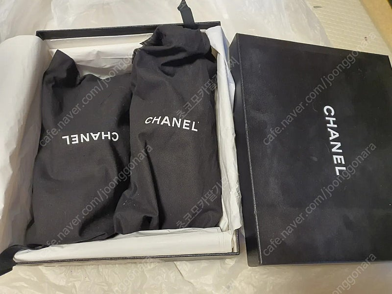 샤넬 벨크로 샌들 - 화이트/37 이미지