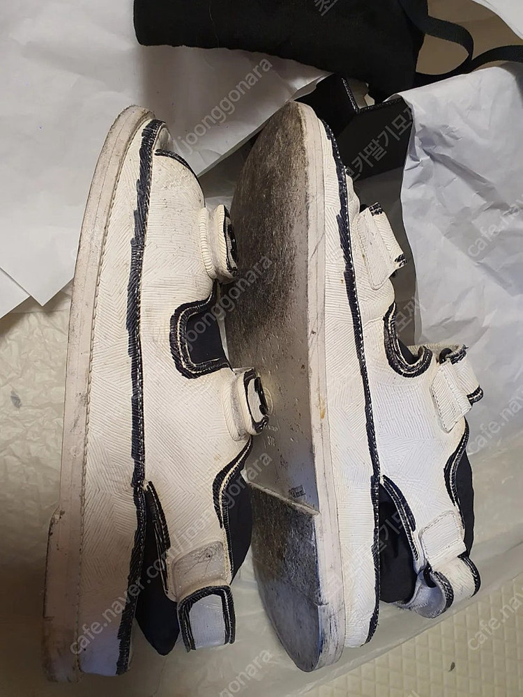 샤넬 벨크로 샌들 - 화이트/37 이미지