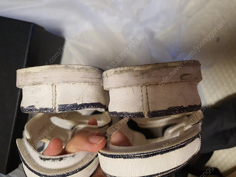 샤넬 벨크로 샌들 - 화이트/37 이미지