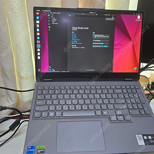 레노버 LEGION 5i 15IRX9 i7 4060 (SSD 1TB) + 램(총 64기가)추가 및 ssd(256기가( 추가된 것 박풀 미품 저렴하게 판매합니다.