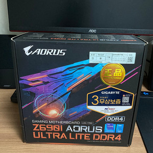 기가바이트 Z690I Aorus Ultra Lite D4 + 써멀라이트 AXP90-X47 화이트