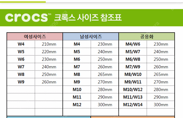 크록스 클래식 라인드 클로그 m8w10, m9w11 이미지
