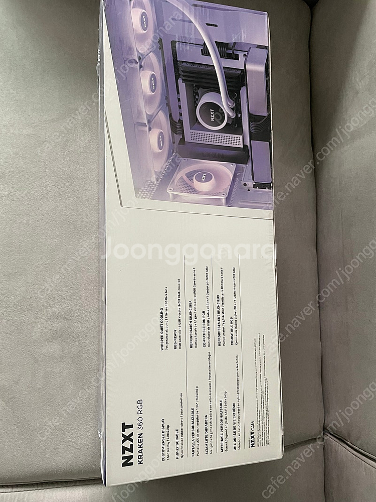 NZXT KRAKEN 360 RGB 화이트 크라켄 쿨러...--1