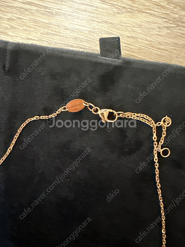 24년 구매) 쇼메 주드리앙 하모니 다이아 파베 목걸이...--6