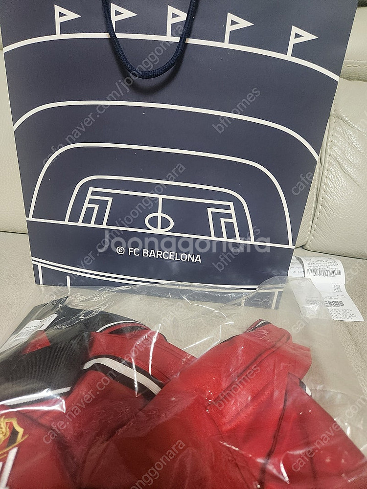 FC바르셀로나 티셔츠(잠실 롯데월드몰 구매)--4