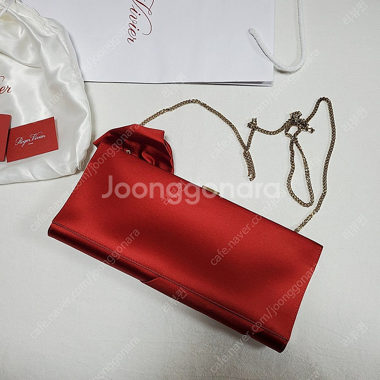 (2회사용/새상품급) 로저비비에 클러치백--4