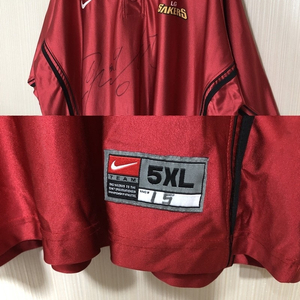 KBL 나이키 창원 LG세이커스 선수지급용 슈팅져지 5XL(125) #9