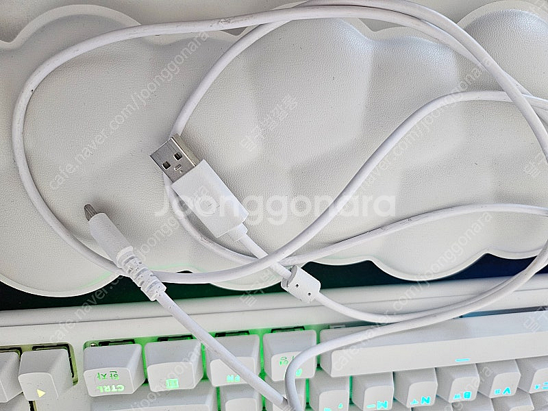 로지텍 g715 갈축 오로라 키보드 + g705 오로라...--1