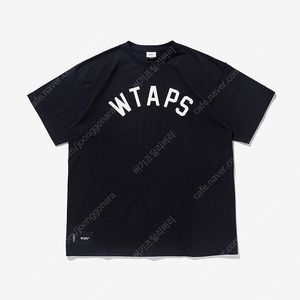 [L] 더블탭스 LOCKER 스팟 티셔츠 블랙 21SS