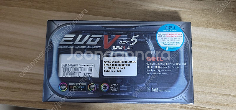 [GeIL] DDR5-8000 CL38 EVO V RG...--0