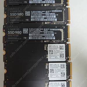 삼성ssd 980,pm991a 1tb 여러개팝나다