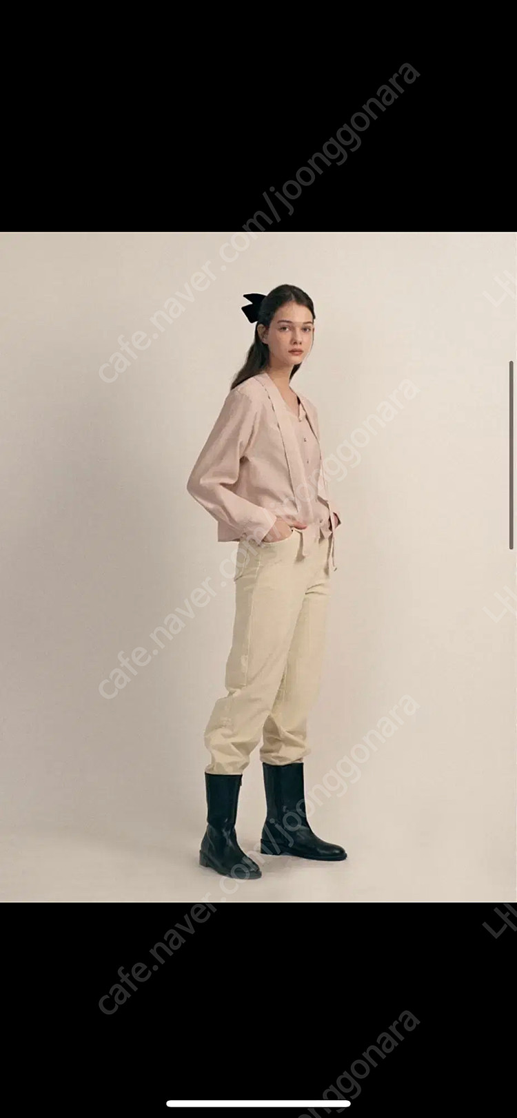 lebane 르베인 블라우스 sia tie blouse--1