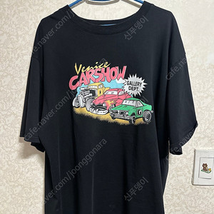 갤댑 검정워싱티 엑스라지