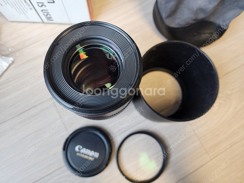 캐논 정품 100mm f2.8 L macro is 백마...--5