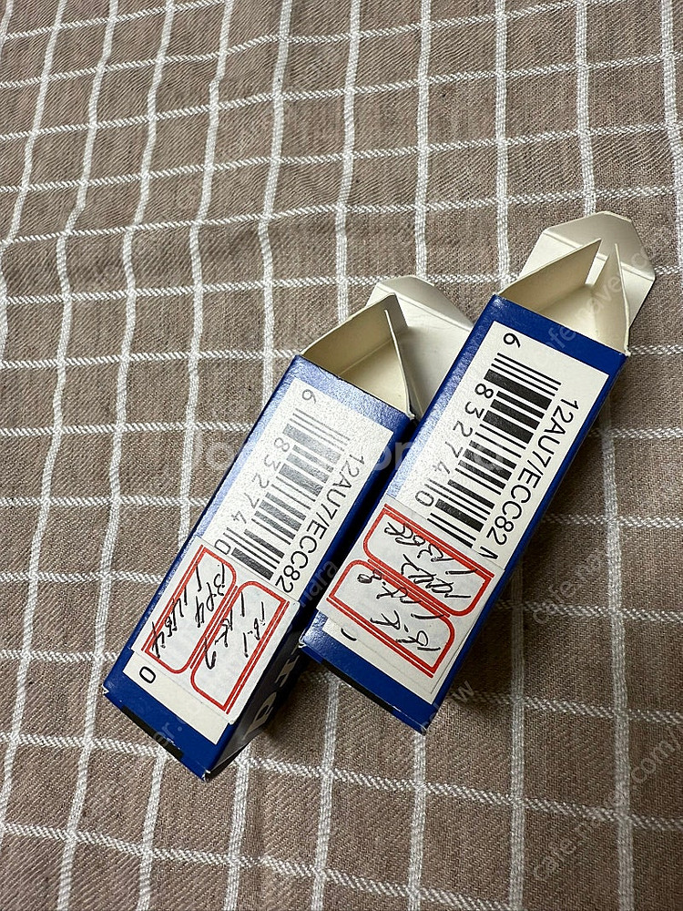 진공관 지멘스 12AU7 ECC82 여러 개--1