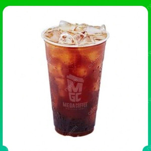메가커피 아이스아메리카노 1600원