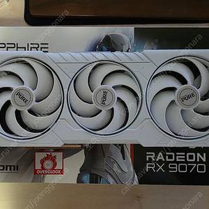 SAPPHIRE 라데온 RX 9070 XT PURE OC D6 16GB / 9070xt 퓨어 판매