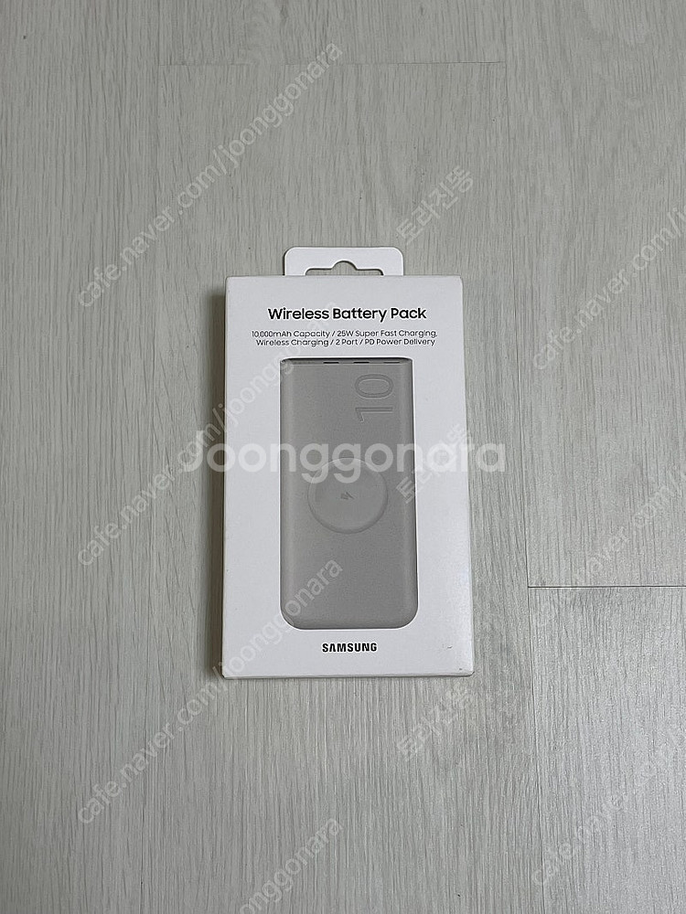 삼성 무선 보조배터리 미개봉 새상품--0