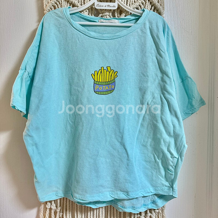 유아 아동 키즈 주니어 푸아송 티셔츠 (2XL;120~...--2