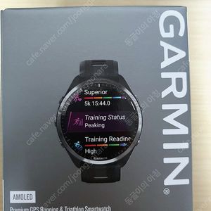 가민 포러너 965 블랙 새상품(시착1회)