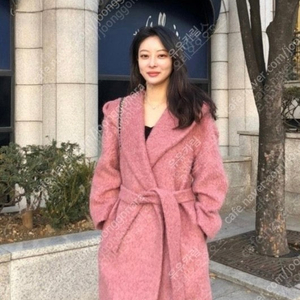 나는꽃 마샬 코트 핑크 숏기장