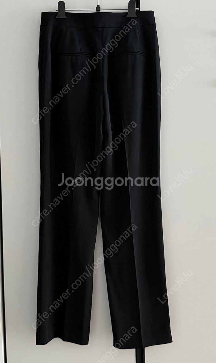 한섬 2020 오브제 블랙 슬랙스 기본 팬츠 (랑방, ...--3
