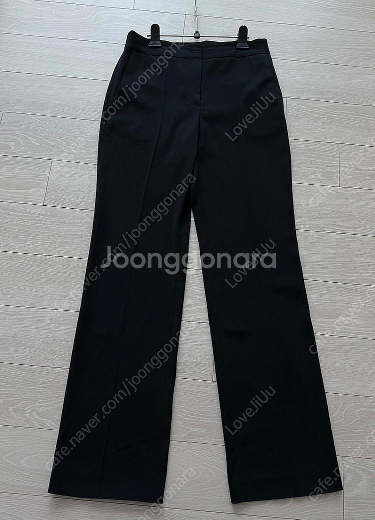 한섬 2020 오브제 블랙 슬랙스 기본 팬츠 (랑방, ...--4