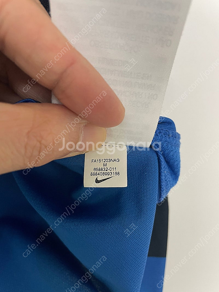 인터밀란 15-16 홈 레플리카 M사이즈--3