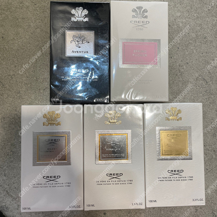 크리드 어벤투스 스프링플라워 히말라야 실버마운틴워터 밀...--0