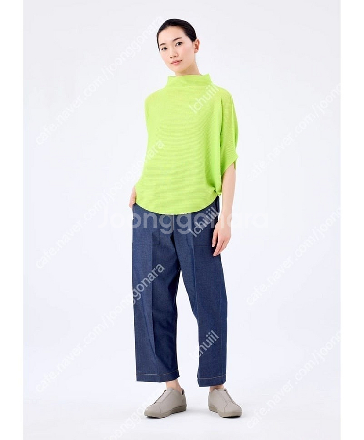 이세이미야케 미 바스켓 니트 탑 ~--3