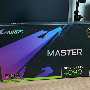 기가바이트 RTX4090 24gb 어로스 마스터 Aorus Master 풀박스