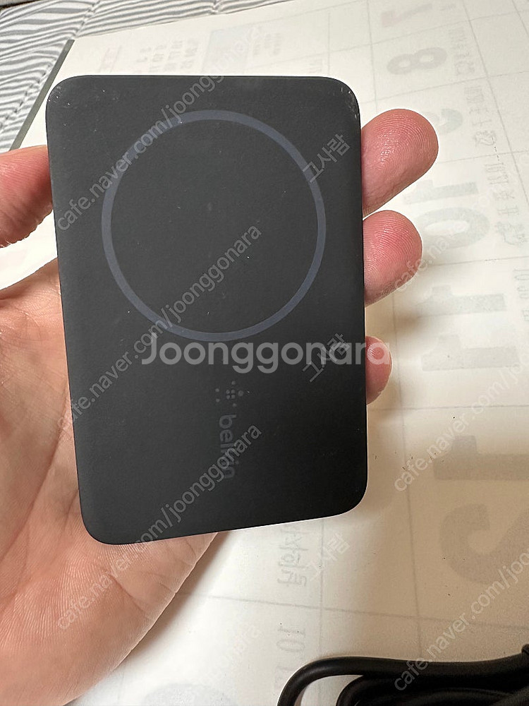 벨킨 마그네틱 무선 충전 보조배터리 2500mAh--3