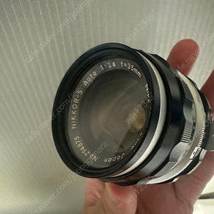 니콘 mf 35mm 호박렌즈