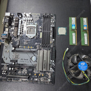 i5 8400 + Z370 Pro4 + 램 16GB + 쿨러