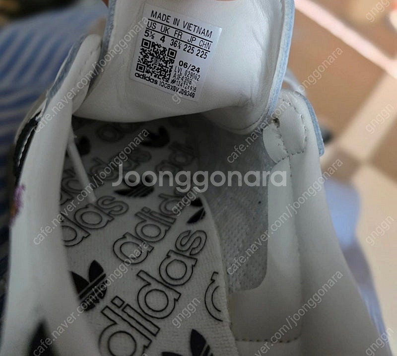 아디다스 삼바 플라워 225--4