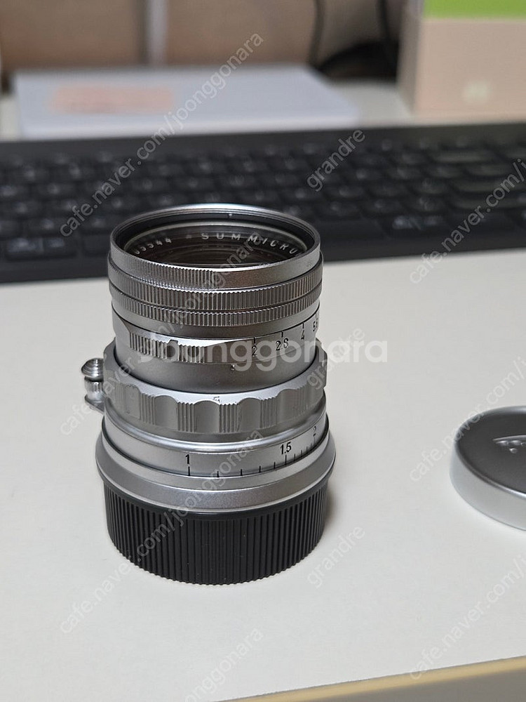 라이카 50mm f2 Summicron Rigid 주미크론 리지드 전기형 판매--2