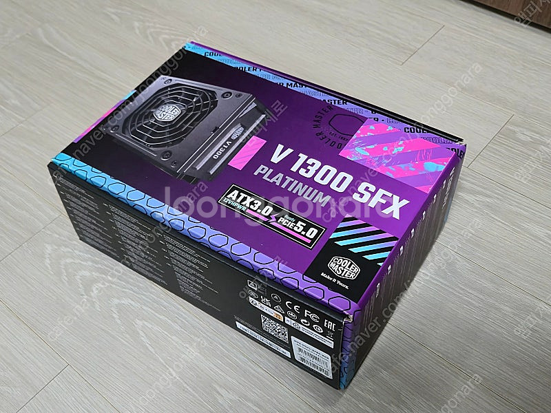 쿨러마스터 V1300SFX 플래티넘 파워서플라이 판매합...--0