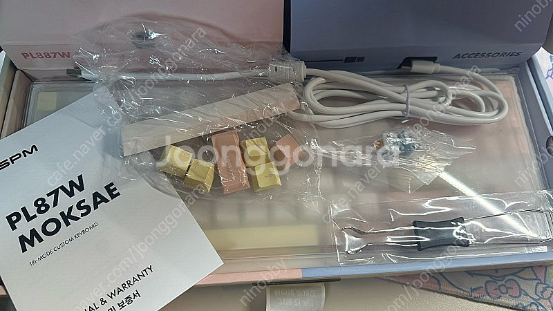 SPM PL87W MOKSAE 키보드 [저소음 목새축]...--4