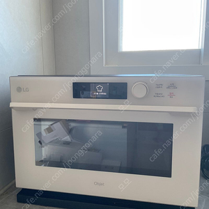 마지막내림 현대백화점구매 LG오브제 광파오븐 ML32EW1 22년부터 사용