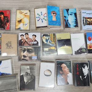 (가격인하)[Cassette카세트] 21장 공일오비, 임재범, 신승훈, 박진영, 신성우, 지니 등 남자보컬 Tape테이프 음반/Walkman워크맨