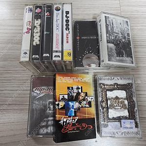(가격인하)[Cassette카세트] 15장 부활, 드렁큰타이거,원타임,디제이덕,힙합프로젝트 Tape테이프 음반, Walkman워크맨