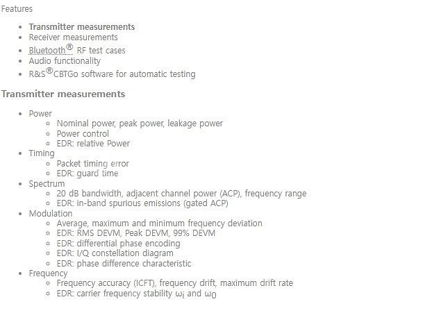 Rohde&Schwarz CBT 32 bluetooth...--5